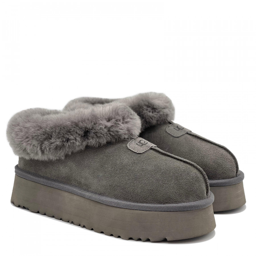 Женские UGG Platform Slipper Grey