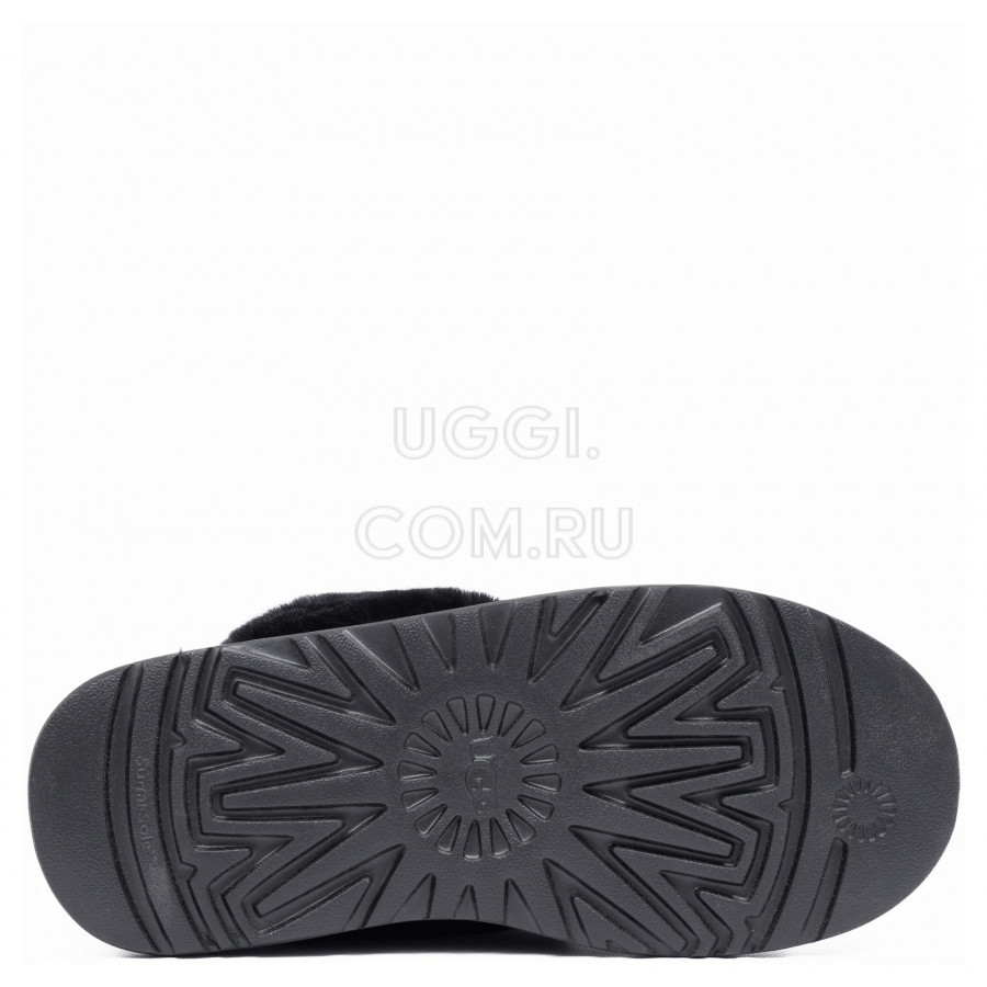 Женские UGG Slippers Disquette Black