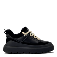 UGG Mens Heritage Utility Sneaker Leather Black