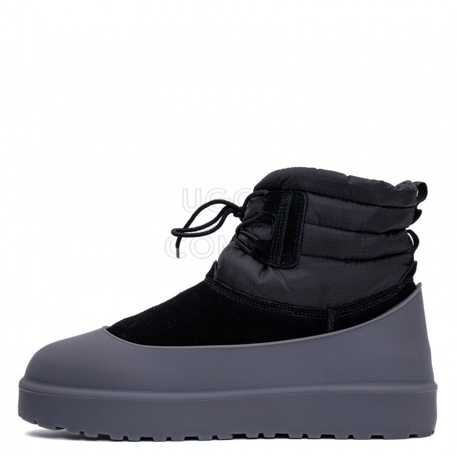 Мужские UGG Mens Classic Mini Lace-Up Weather Black