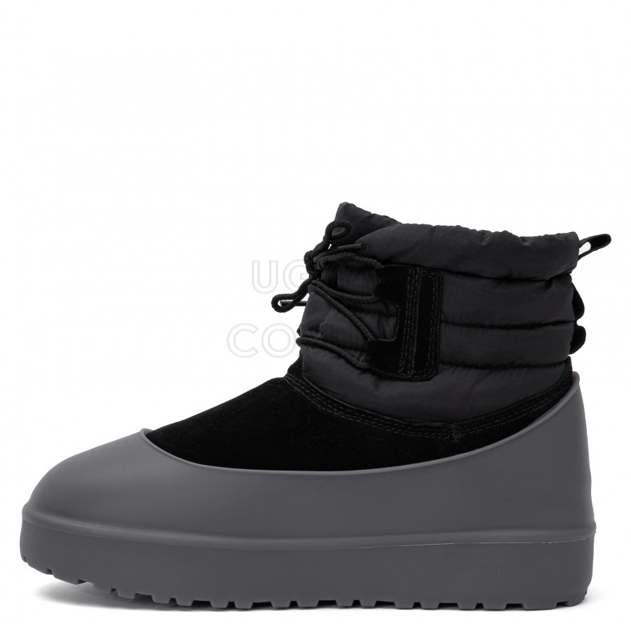 Женские UGG Classic Mini Lace-Up Weather Black
