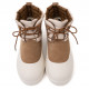 Женские UGG Classic Mini Lace-Up Chestnut Whitecap