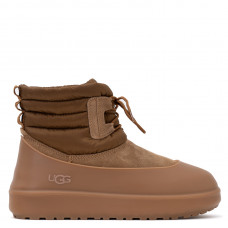 Classic Mini Lace-Up Weather Chestnut