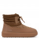 Classic Mini Lace-Up Weather Chestnut