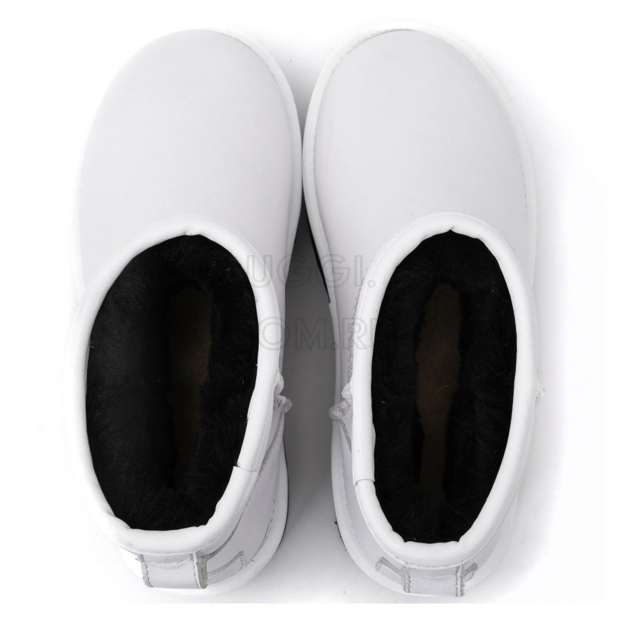 Женские UGG Classic Mini Platform Leather White