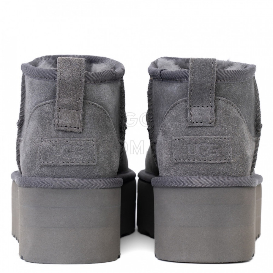 Женские UGG Classic Ultra Mini Platform Grey