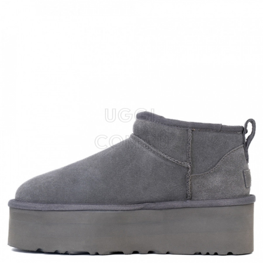 Женские UGG Classic Ultra Mini Platform Grey