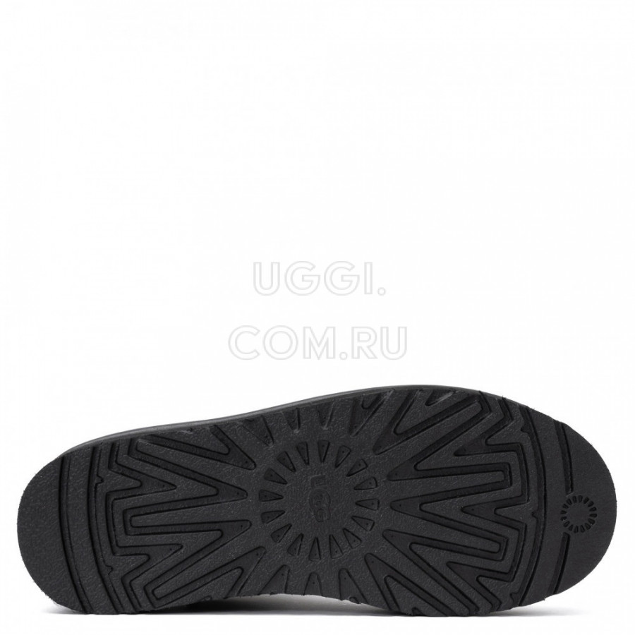 Женские UGG Classic Ultra Mini Platform Leather Black