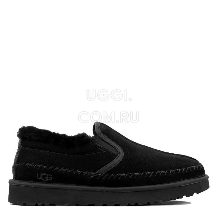Мужские UGG Mens Stitch Slip Black