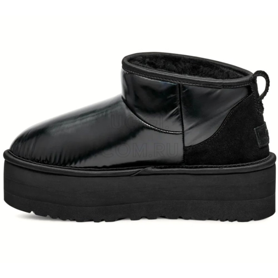 Женские UGG Ultra Mini Platform High Shine Black