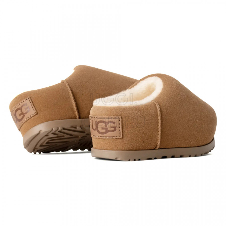 Женские UGG Pumped Slide Chestnut