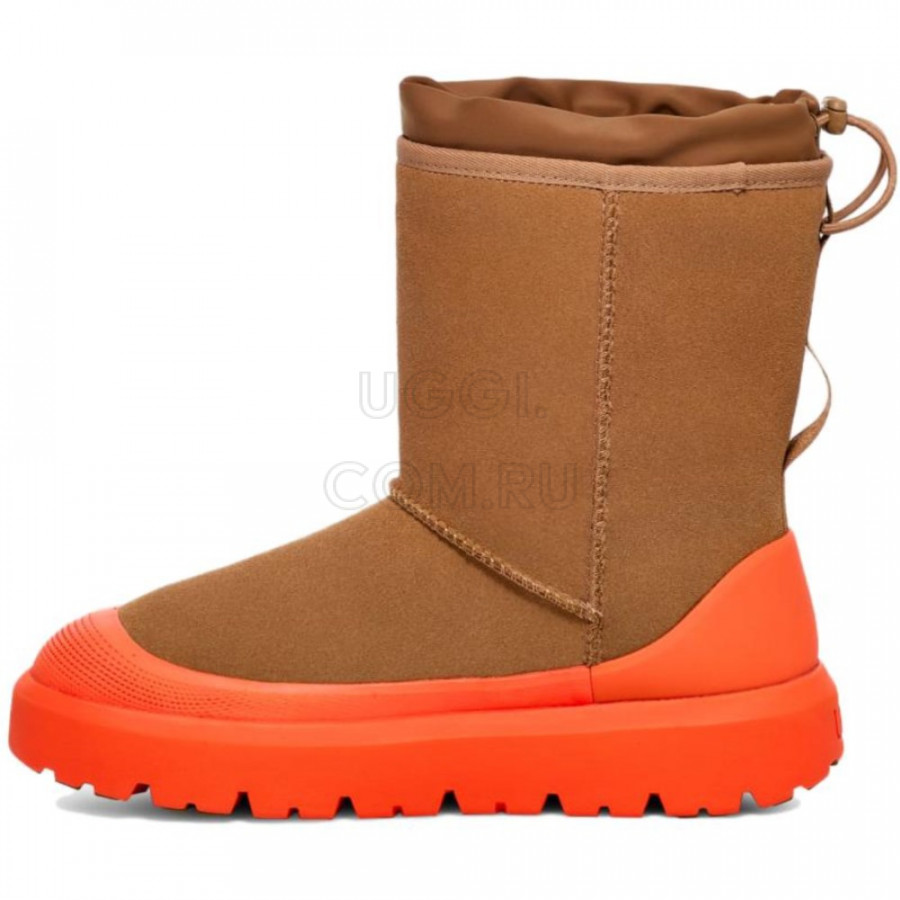 Женские UGG Classic Short Weather Hybrid Orange