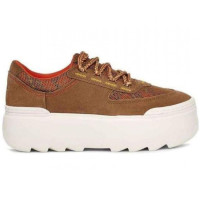 UGG Marin Mega Lace Chestnut White