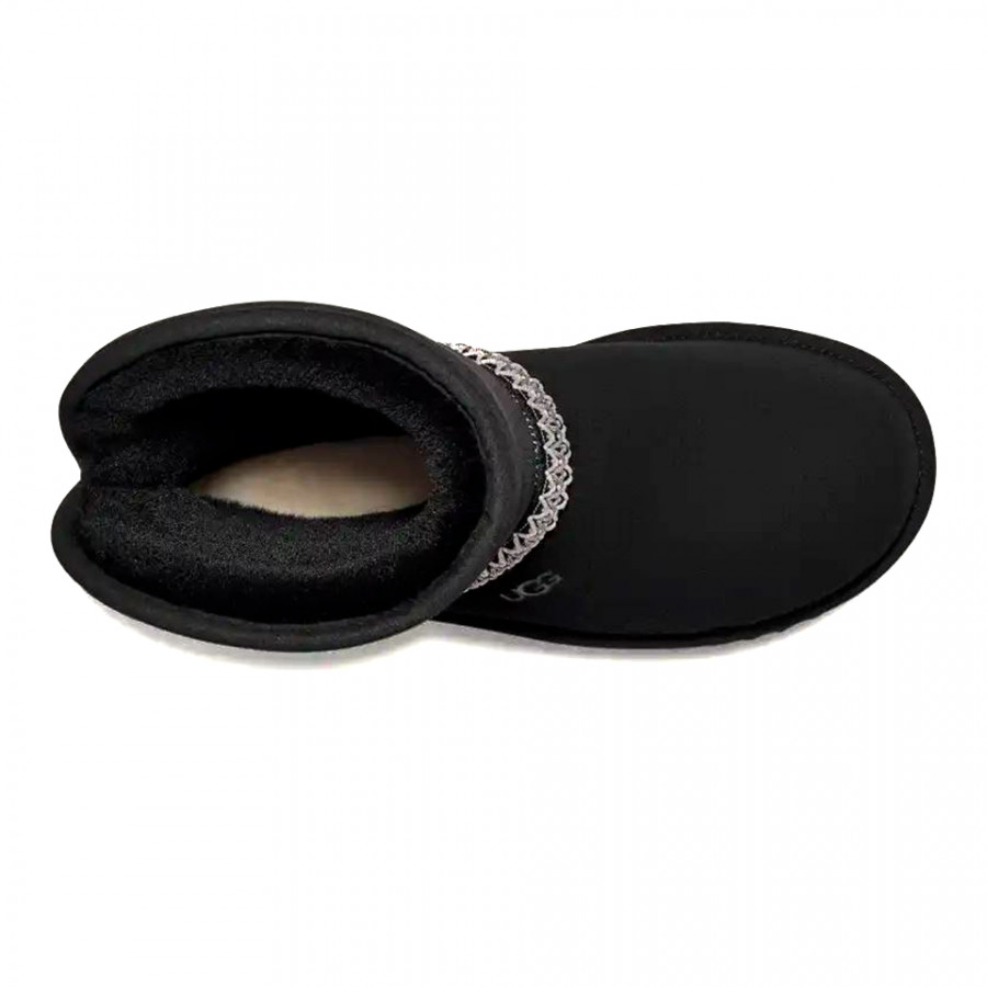 Женские UGG Classic Short Crescent Black
