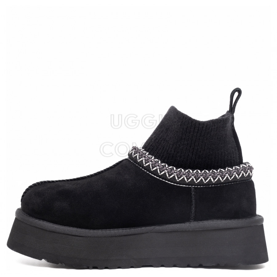 Женские UGG Tazz Knit Platform Black