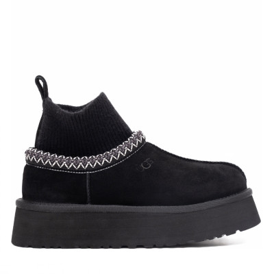 UGG Tazz Knit Platform Black