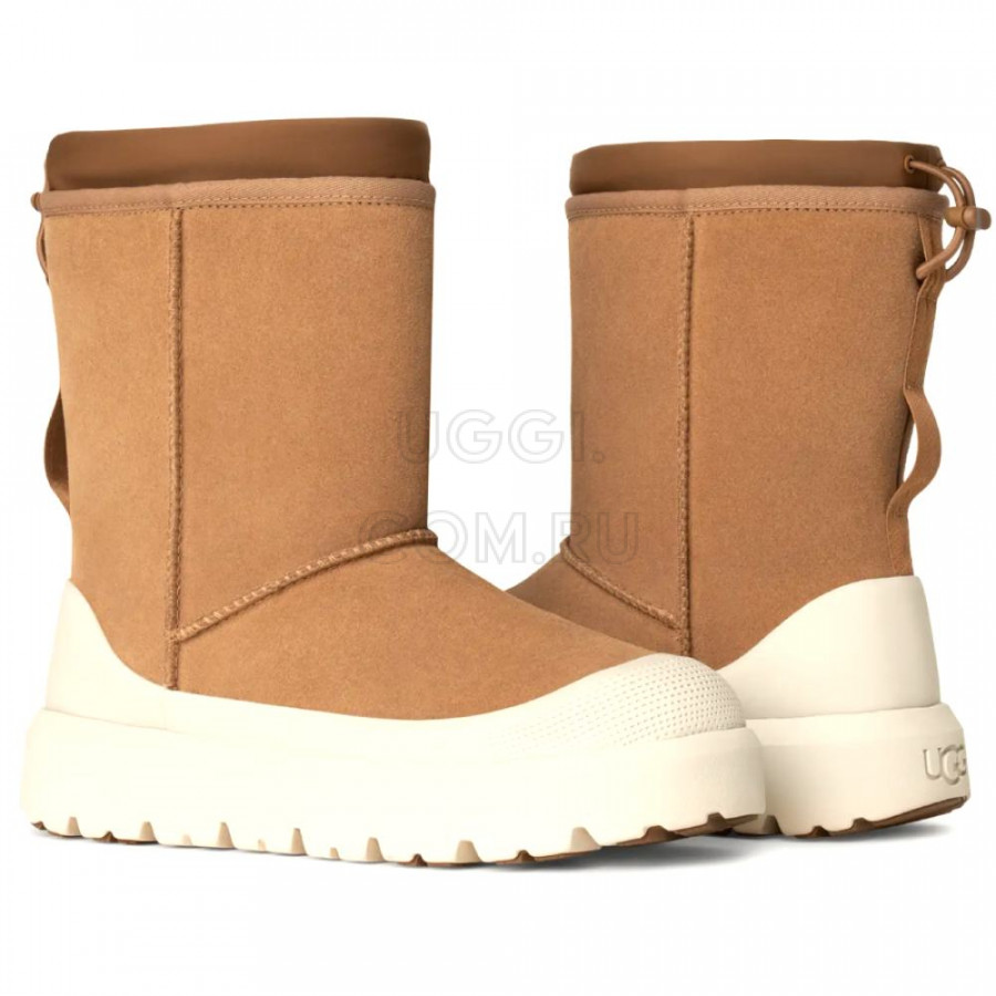 Женские UGG Classic Short Weather Hybrid Whitecap