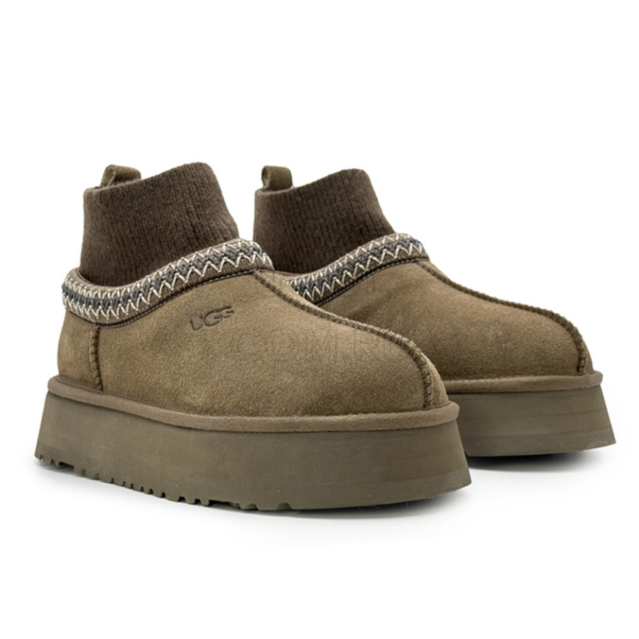 Женские UGG Tazz Knit Platform Hickory