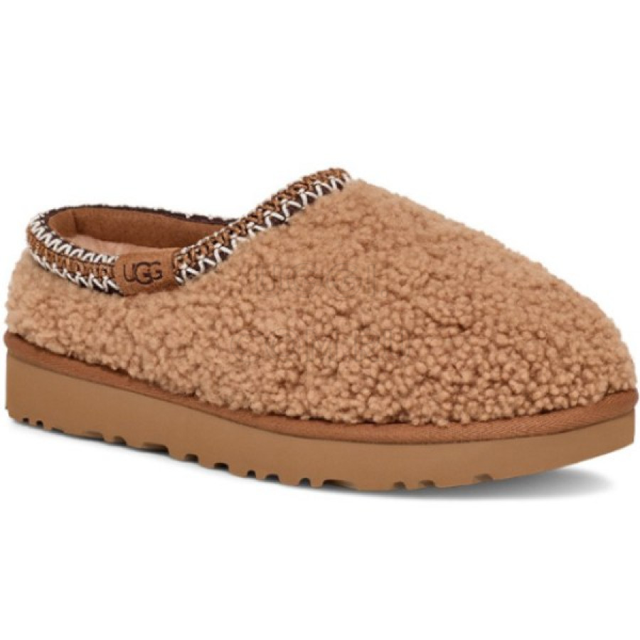 Женские UGG Tasman Maxi Curly Chestnut