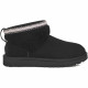 UGG Ultra Mini Lack Maxi Curly Boot Black