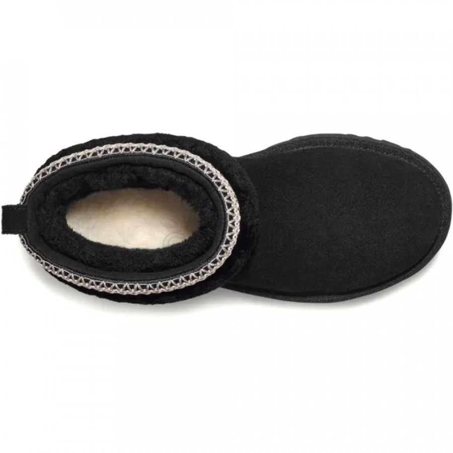 Женские UGG Ultra Mini Lack Maxi Curly Boot Black