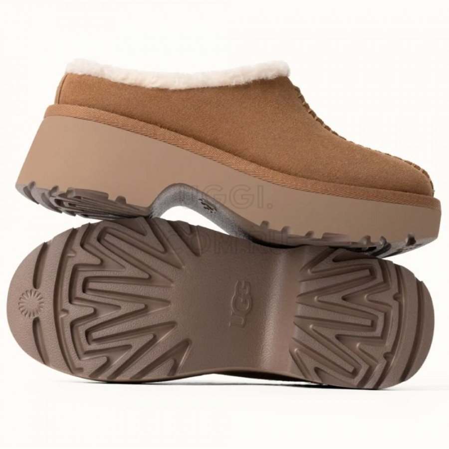 Женские UGG New Heights Cozy Clog Chestnut