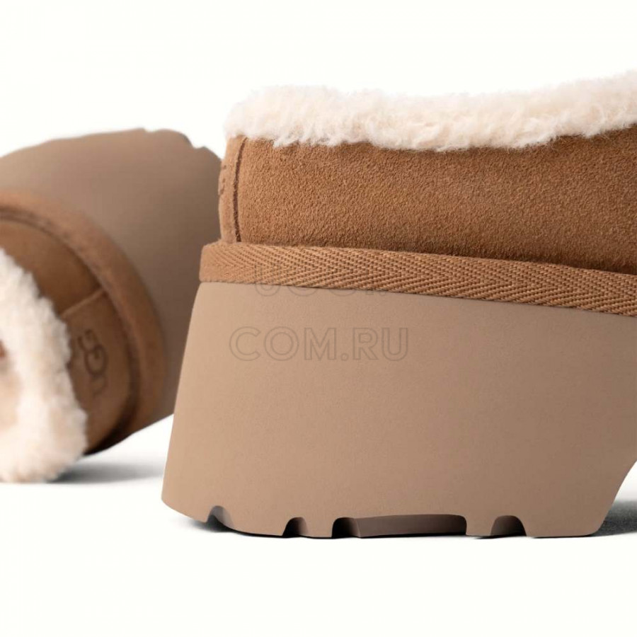 Женские UGG New Heights Cozy Clog Chestnut
