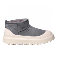UGG Mens Ultra Mini Hybrid Grey / Whitecap