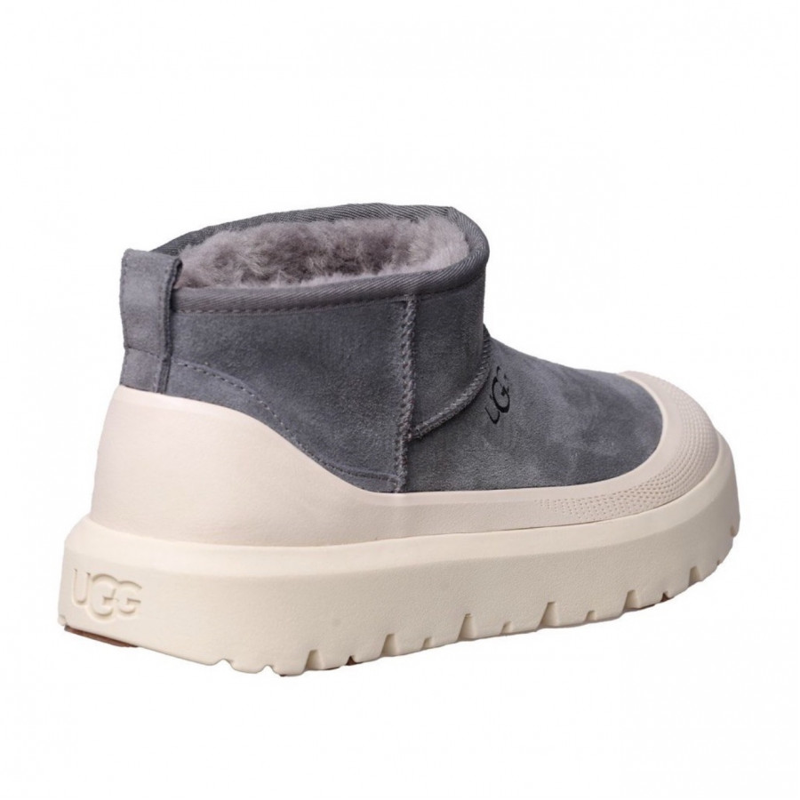 Женские UGG Ultra Mini Hybrid Grey / Whitecap