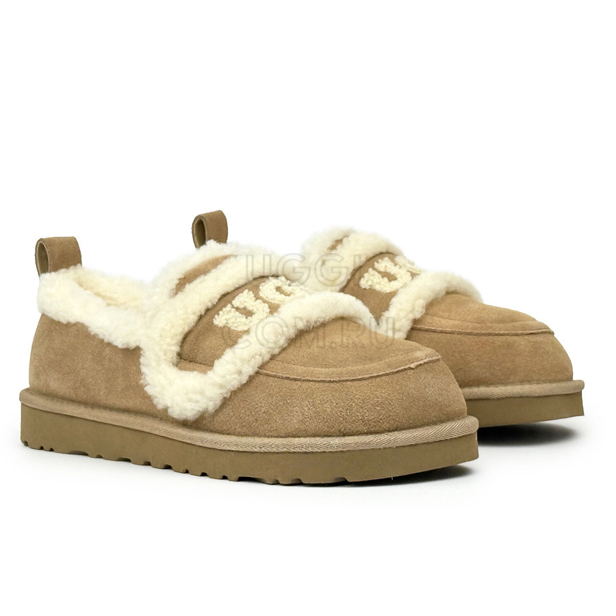 Женские UGG Classic Fat Ding Slip On Sand