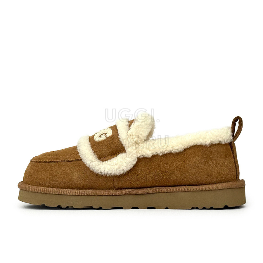 Женские UGG Classic Fat Ding Slip On Chestnut