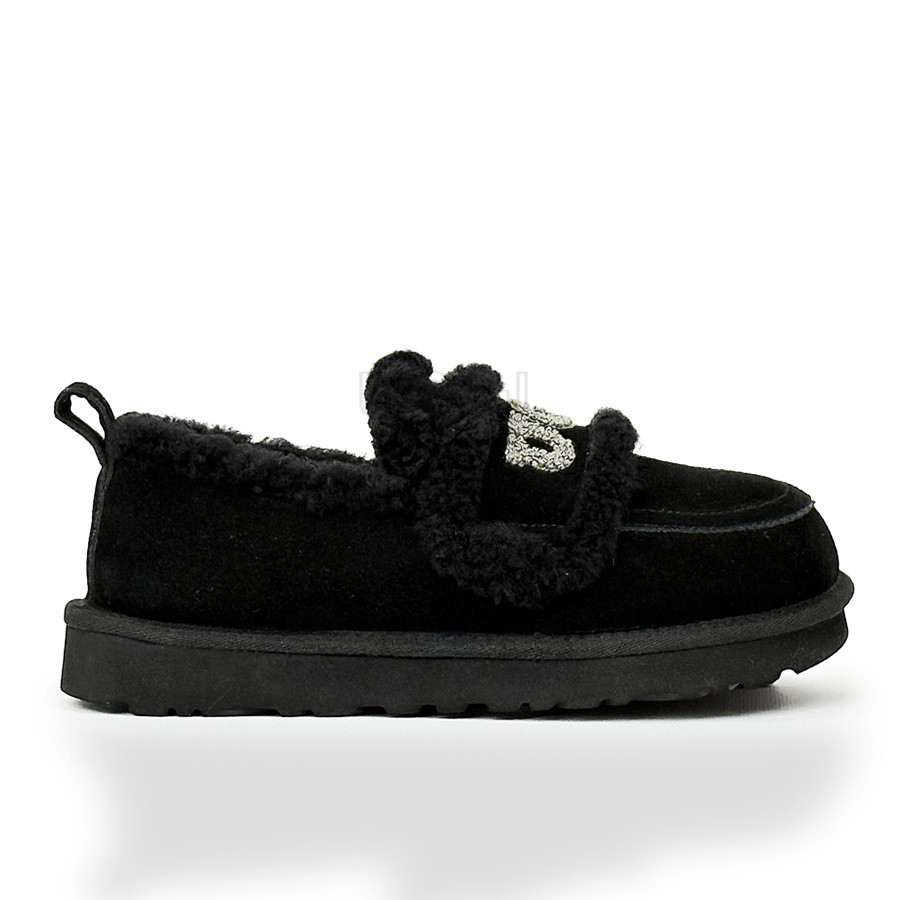 Женские UGG Classic Fat Ding Slip On Black