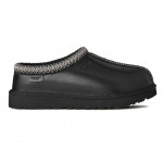 Tasman Slipper Leather Regen Black