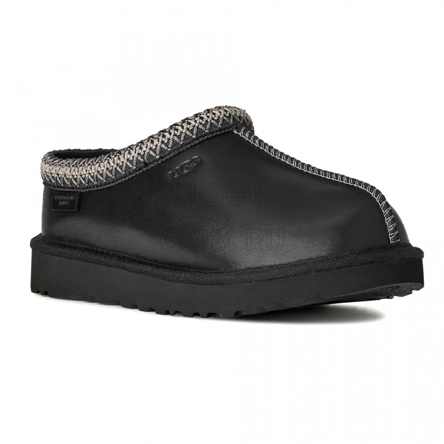 Женские UGG Tasman Slipper Leather Regen Black