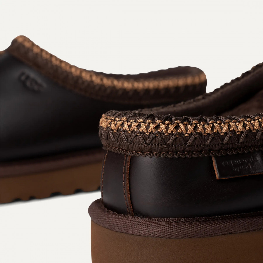 Женские UGG Tasman Slipper Leather Regen Ironwood
