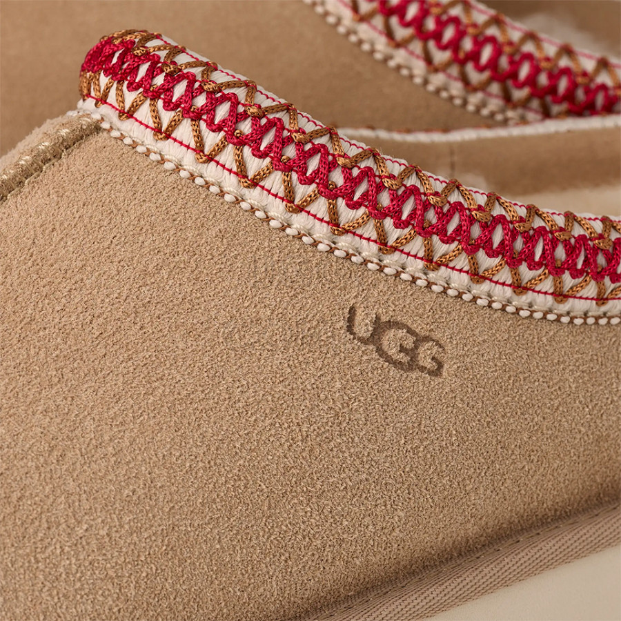 Женские UGG Tasman Slipper Sand Dark Cherry