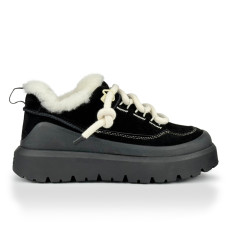 UGG Mens Heritage Utility Sneaker Black