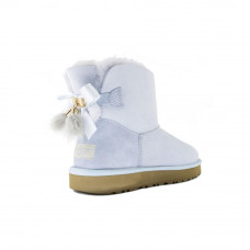 UGG Mini Bailey Bow Tassel Iceberg