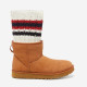 Женские UGG Classic Mini II Sacai Knit Chestnut