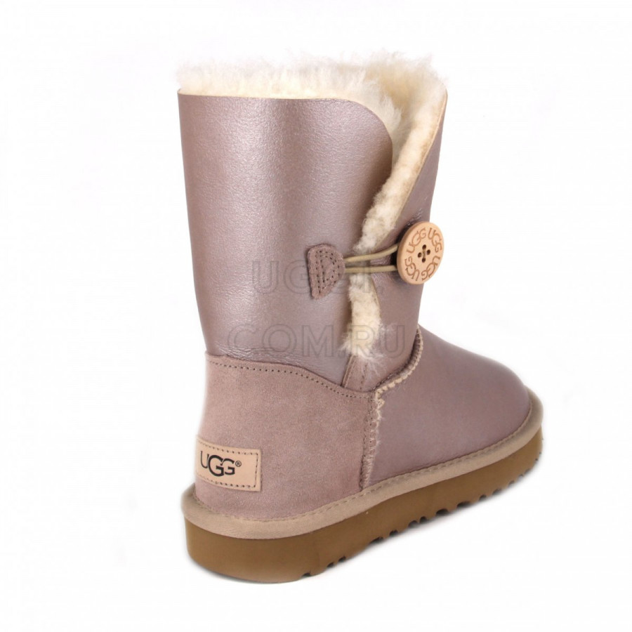 Женские UGG Bailey Button Metallic Pearl