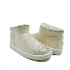 UGG Clear Ultra Mini Bling White
