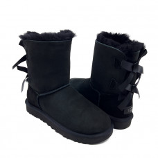 UGG Kids Bailey Bow Black