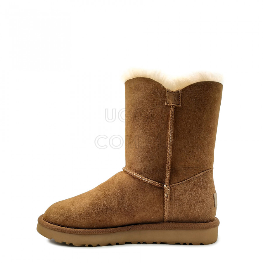 Женские UGG Bailey Button Pom Chestnut
