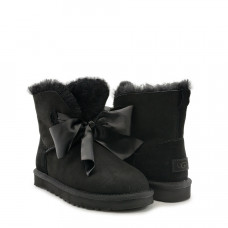 UGG Gita Bow Mini Boot Black