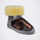 Женские UGG Classic Short Sparkles Camo Grey