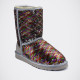 Женские UGG Classic Short Sparkles Camo Grey