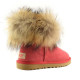 Женские UGG Mini Fox Fur Red