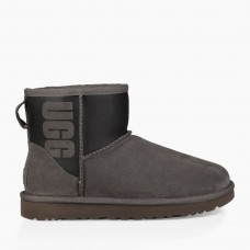 UGG Classic Mini Rubber Boot Grey/Black