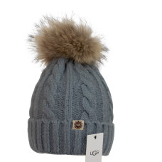 UGG Knit Pom Hat Blue