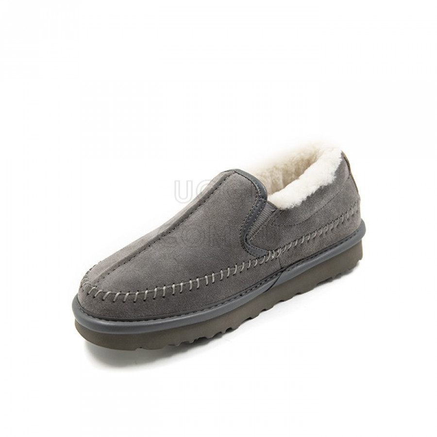 Мужские UGG Mens Stitch Slip Grey